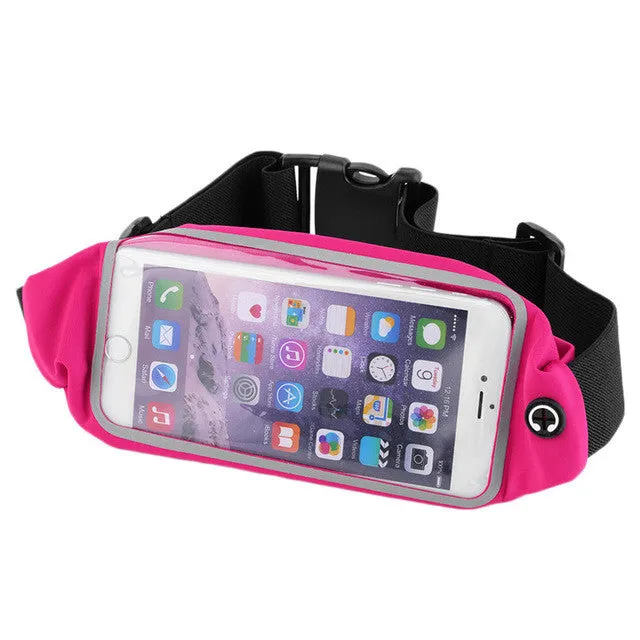 Touch Screen Waterproof Running Belt Pack