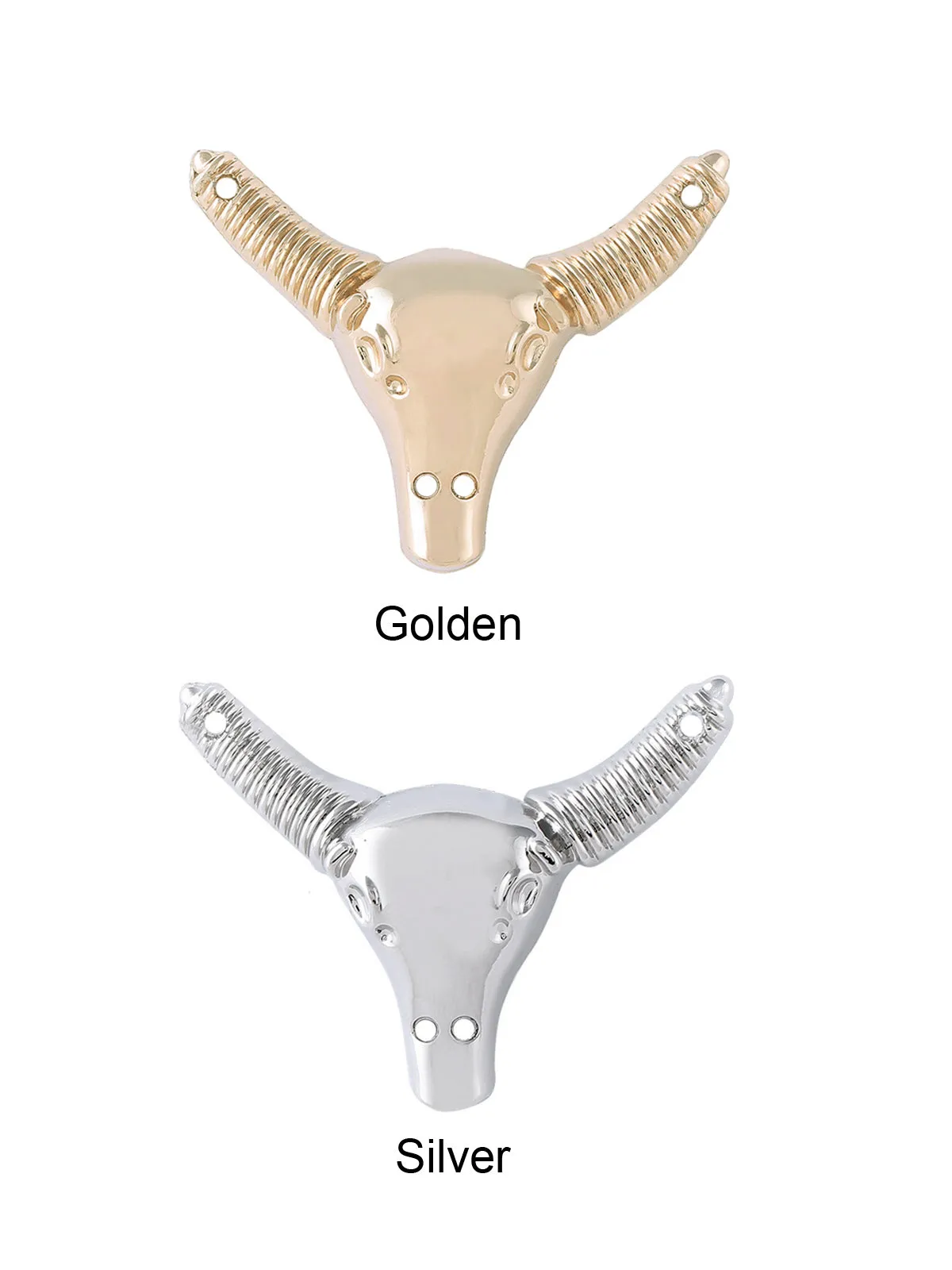 Unique & Funky Shining Bull Design Neckline