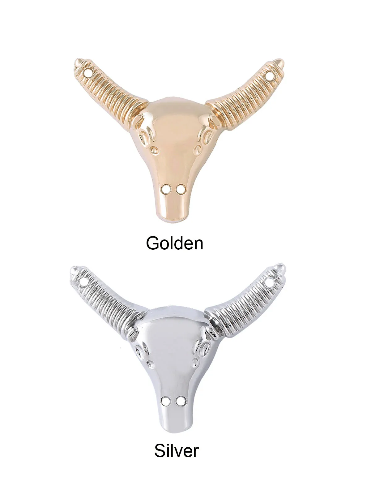 Unique & Funky Shining Bull Design Neckline