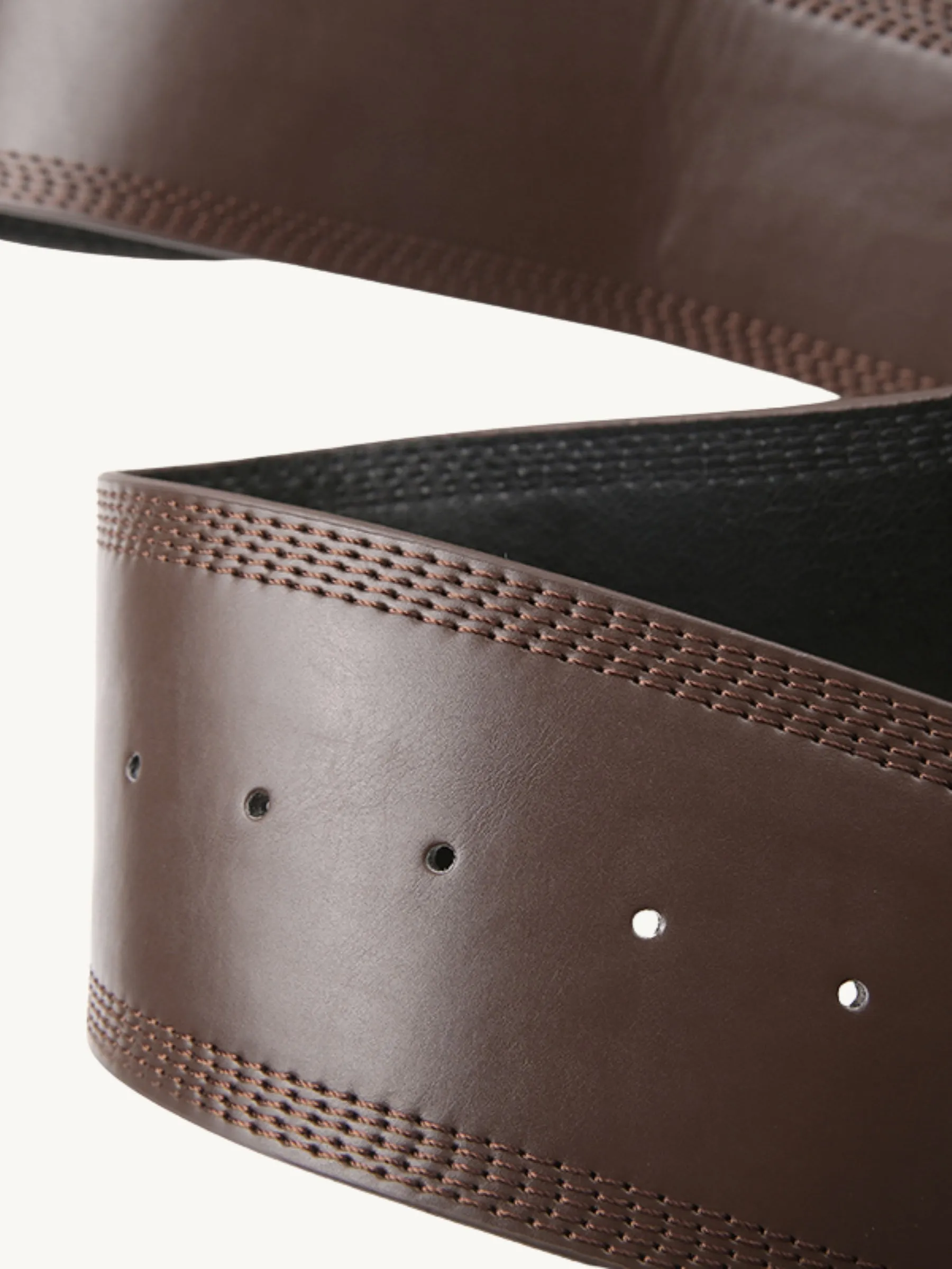 Unity Faux Leather Retro Buckle Belt