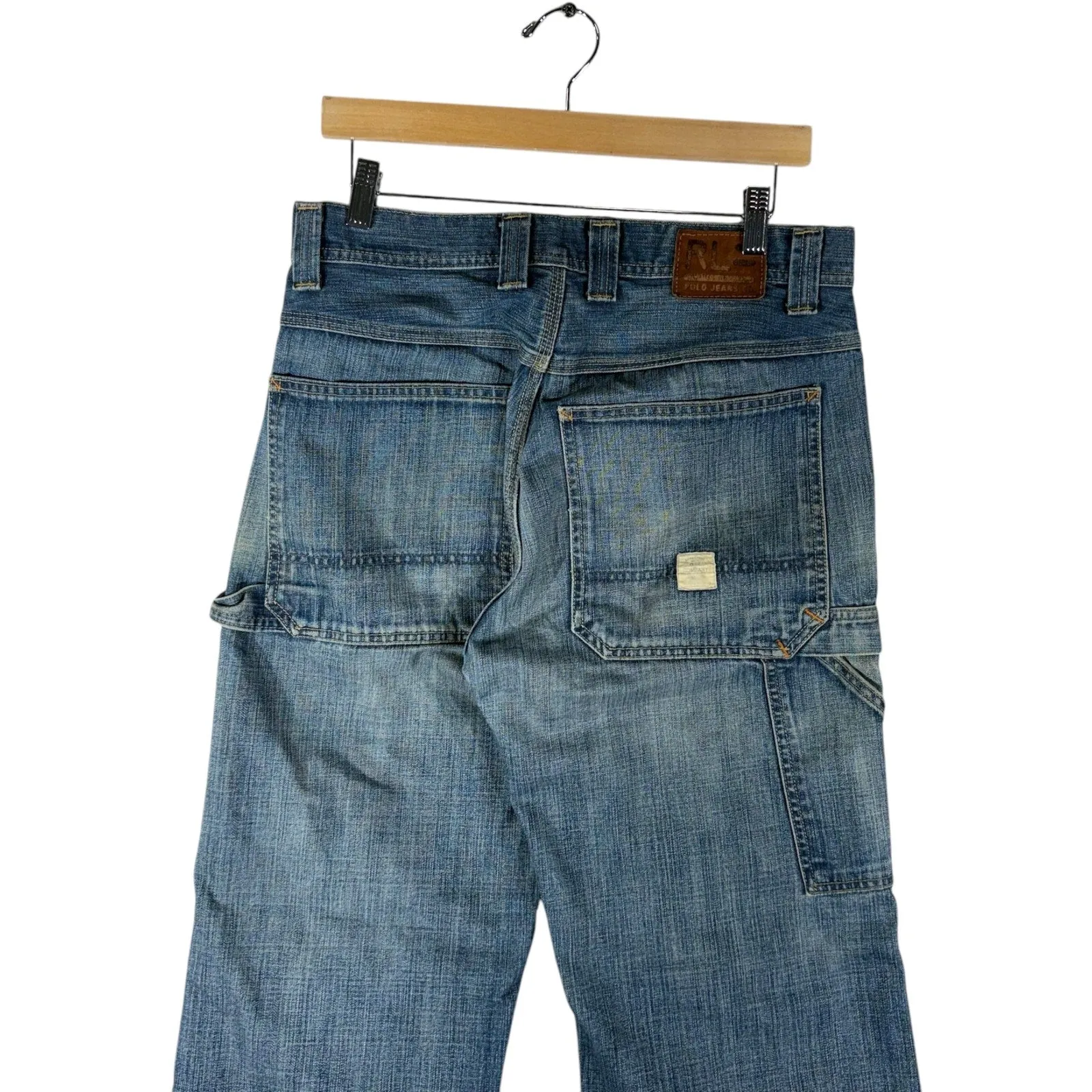 Vintage Polo Jeans Co. By Ralph Lauren Carpenter Denim Jeans 31