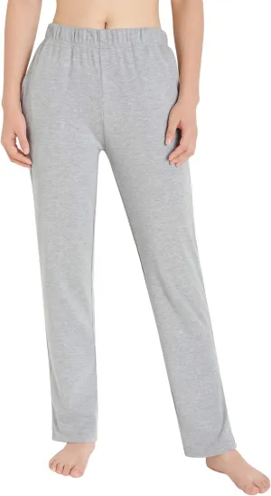 Weintee Women's Cotton Sweatpants Knit Pants with Pockets