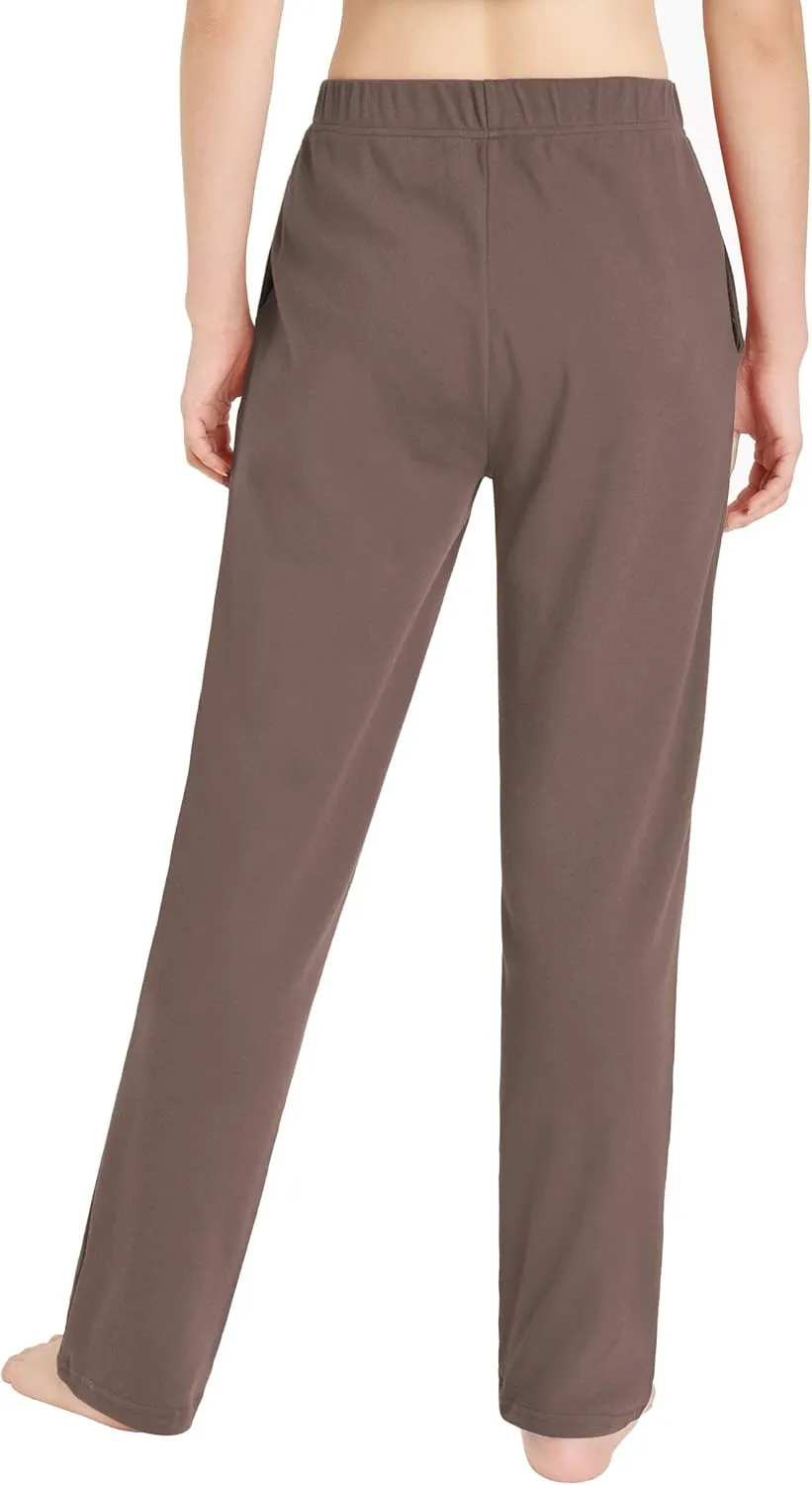 Weintee Women's Cotton Sweatpants Knit Pants with Pockets