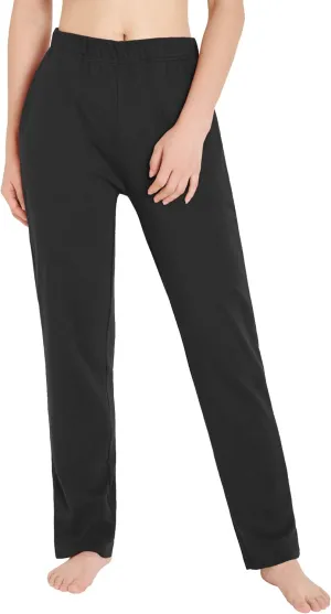 Weintee Women's Cotton Sweatpants Knit Pants with Pockets