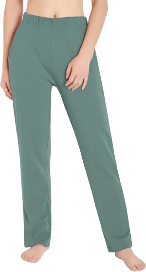 Weintee Women's Cotton Sweatpants Knit Pants with Pockets