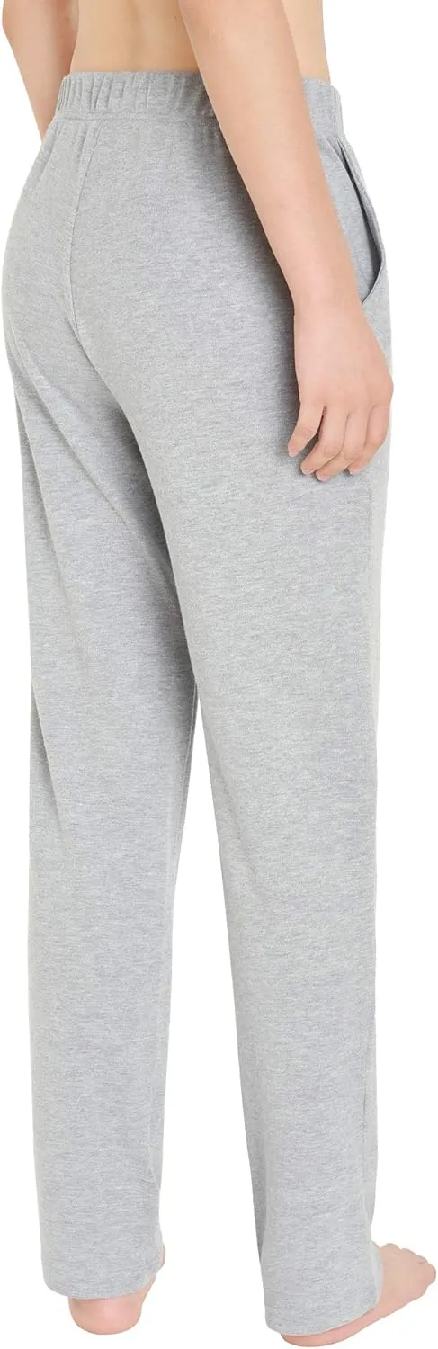 Weintee Women's Cotton Sweatpants Knit Pants with Pockets