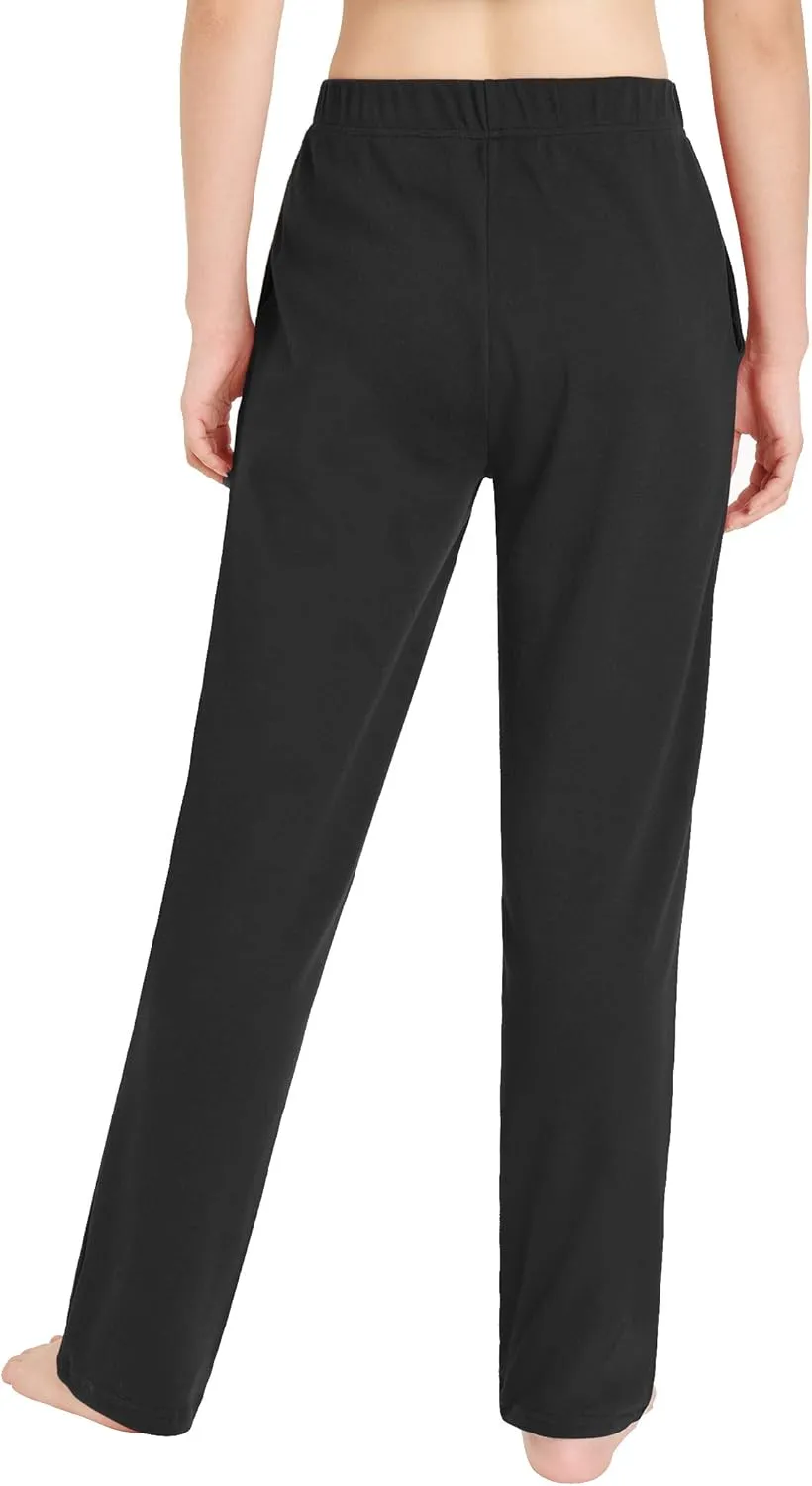 Weintee Women's Cotton Sweatpants Knit Pants with Pockets