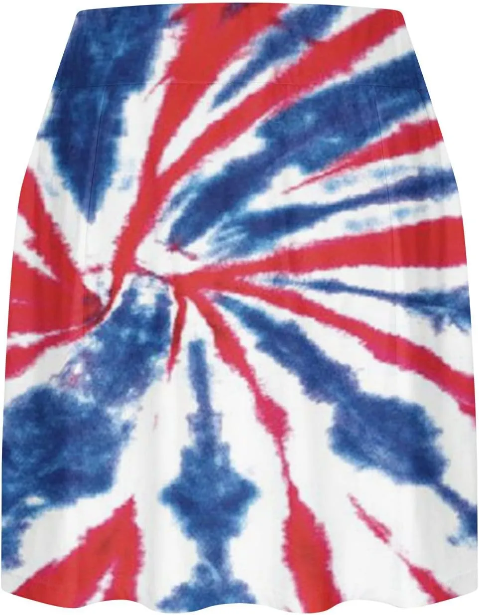Women American Flag Skorts Yoga Patriotic Striped Active Skirts Beach Vacation Independence Day Golf Tennis Shorts