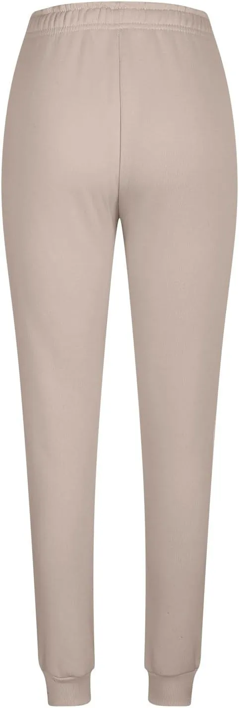 Womens Casual High Waist Trousers Elastic Waist Drawstring Long Pants Solid Color Sweatpants with Multi-Pockets