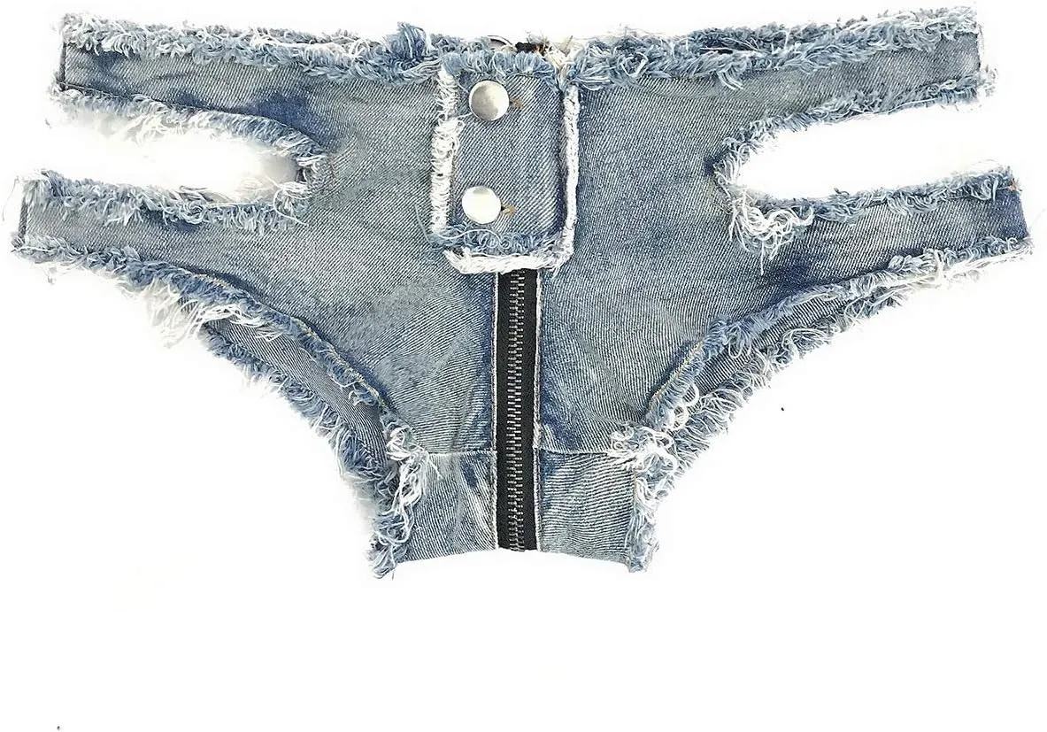 Women's Sexy Low Rise Mini Denim Shorts Jeans Hot Pants