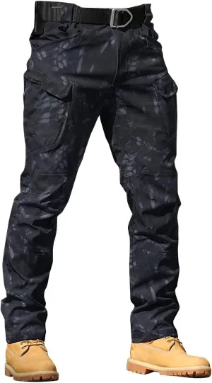 Work Pants for Men Big and Tall Casual Loose Straight Sweatpants Outdoor Lightweight Work Hiking Pants Jogger Tousers