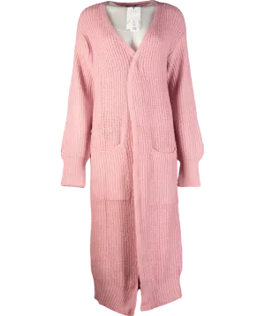 ZARA Pink Longline Cardigan UK S